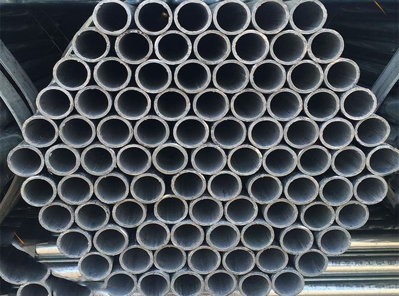Tuyau d'acier pré-galvanisé de GI de matériaux de construction de construction de tuyau