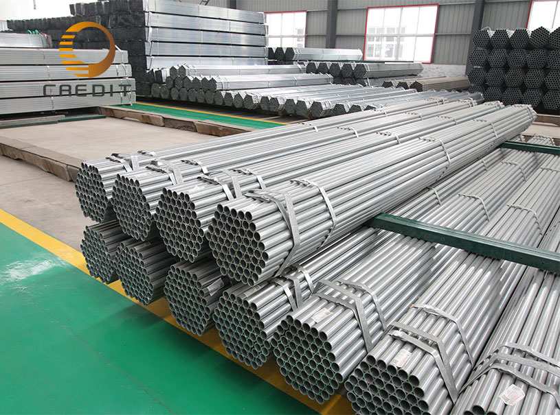 ERW Welded Galvanized Greenhouse Structure Steel Pipe